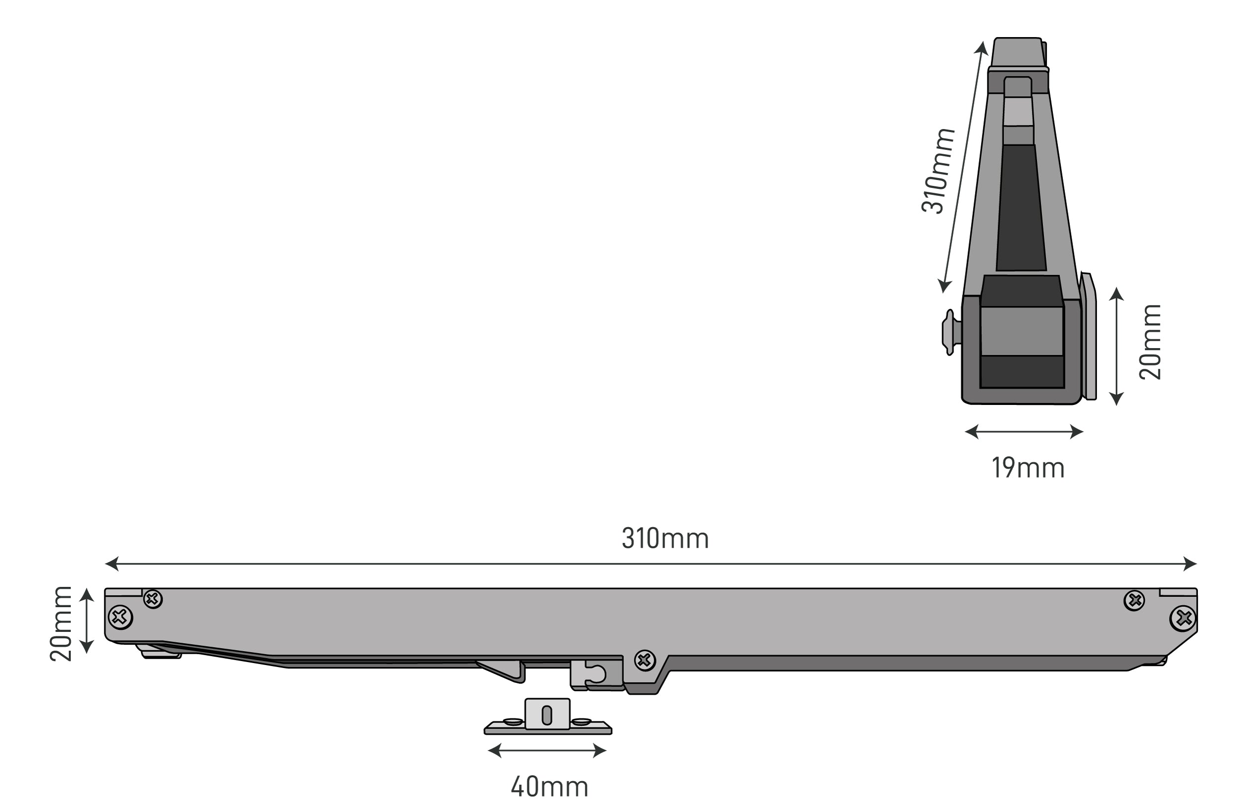 Les dimensions