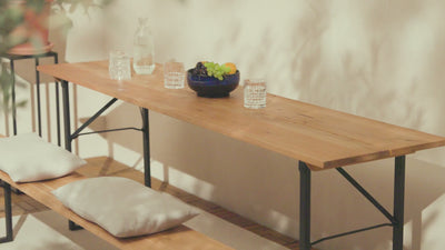 Set of 2 furniture frames BIERZELT RECHTECK