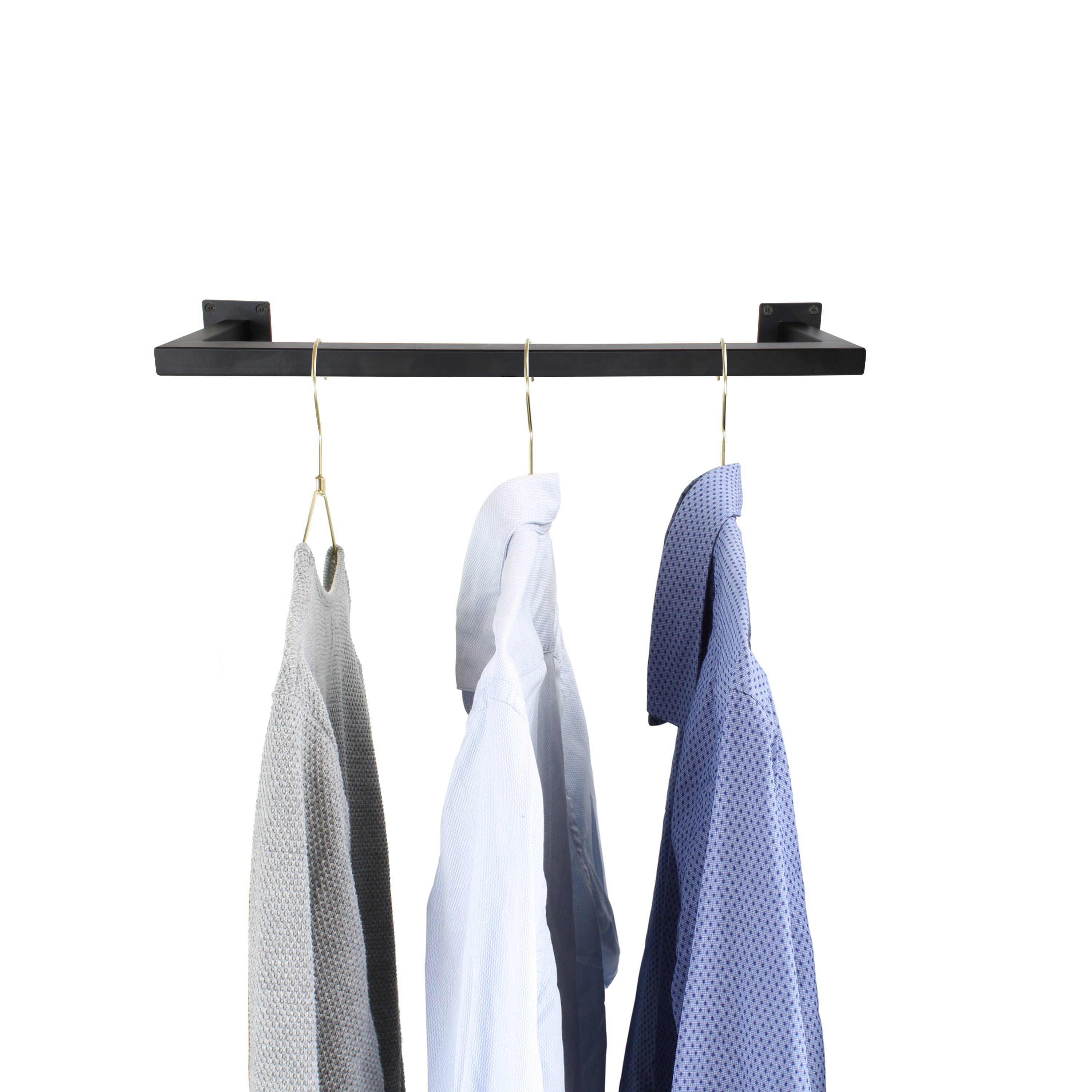 Clothing rod rectangle