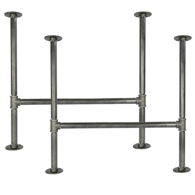2er Set Tischgestell Pipe