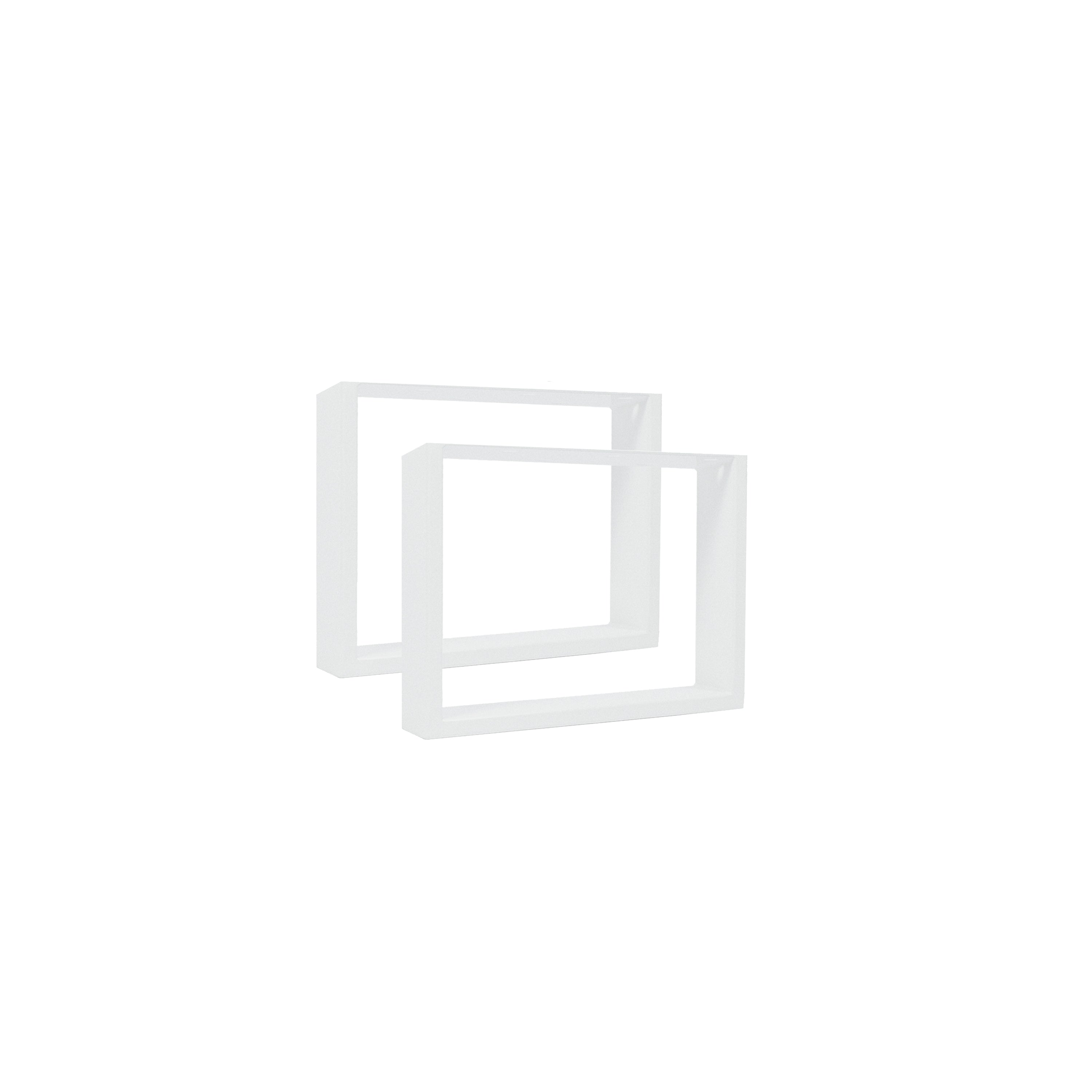 2er Set Möbelkufen RECHTECK