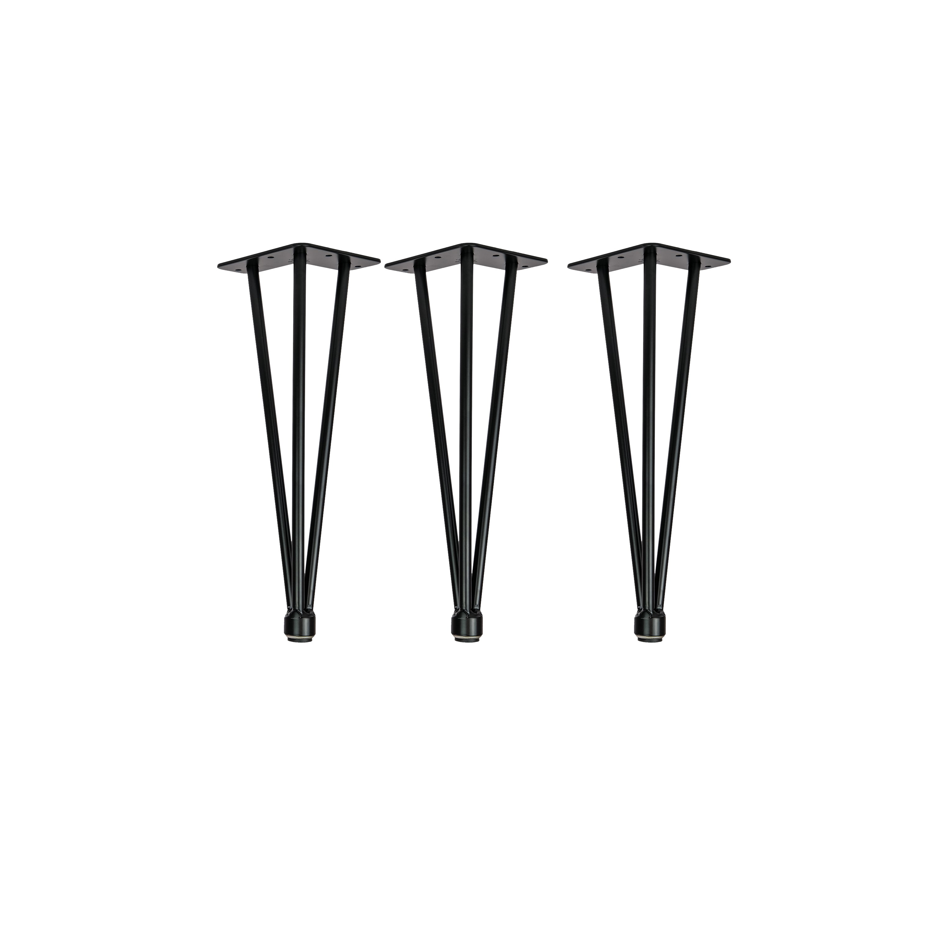 Set van 4 HAIRPIN poten verstelbaar