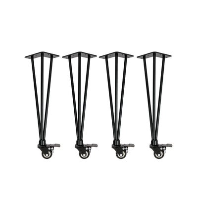 Set of 4 HAIRPIN Legs 'n' Roll