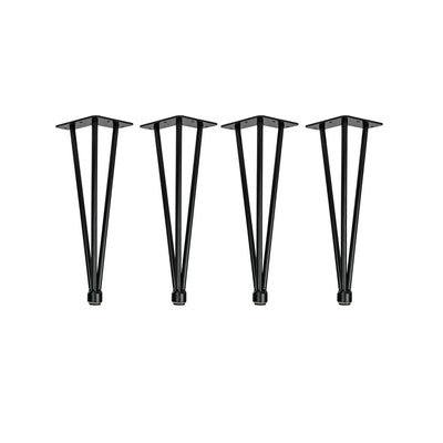 Set van 4 HAIRPIN poten verstelbaar
