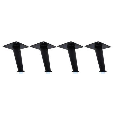 Lot de 4 pieds de meubles CONICAL