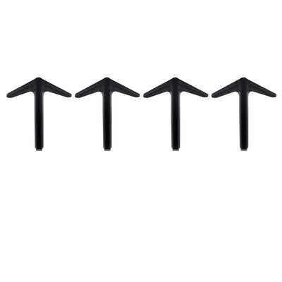 4er Set Möbelfüße TRIANGLE