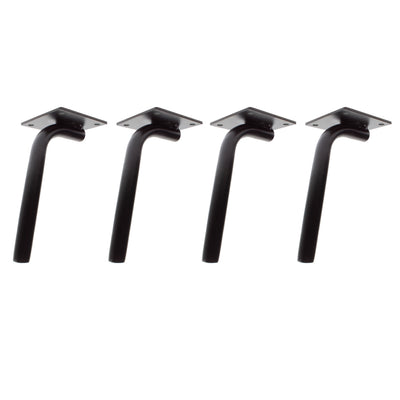 Lot de 4 pieds de meubles CURVED