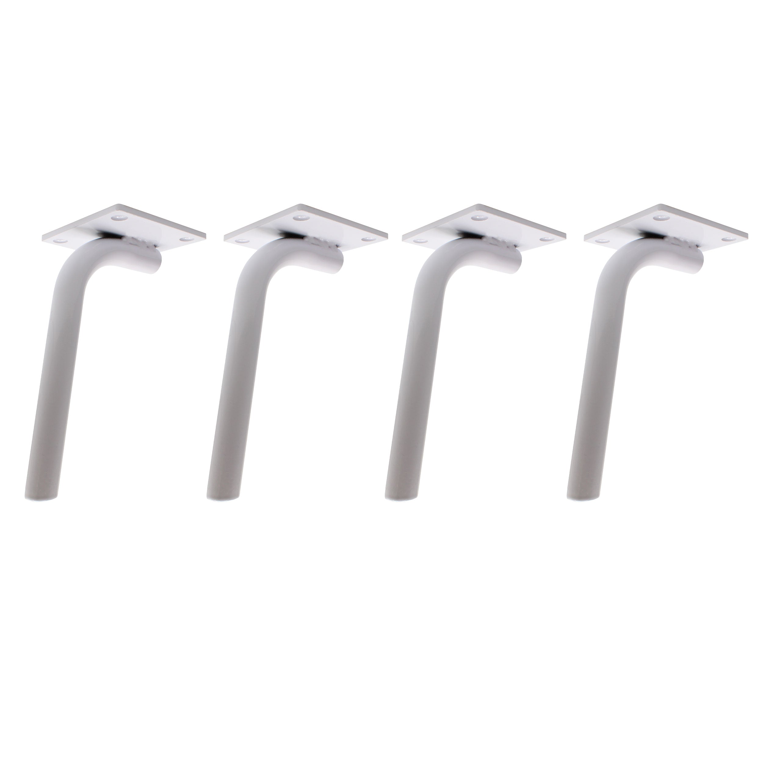 Lot de 4 pieds de meubles CURVED