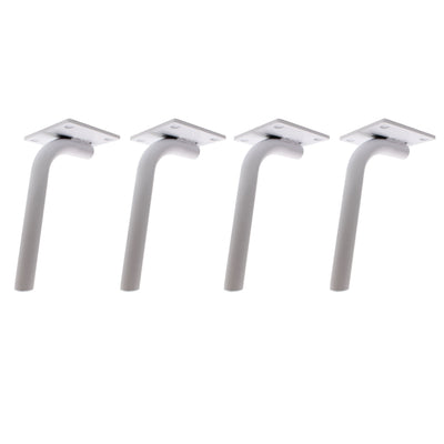Lot de 4 pieds de meubles CURVED