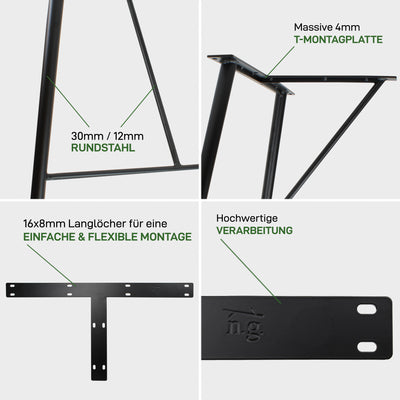 Set de 2 supports de table FILIGREE