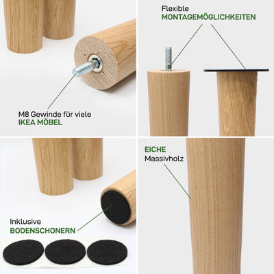 4er Set FUSION Legs