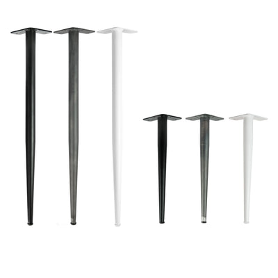 4 Set conische benen