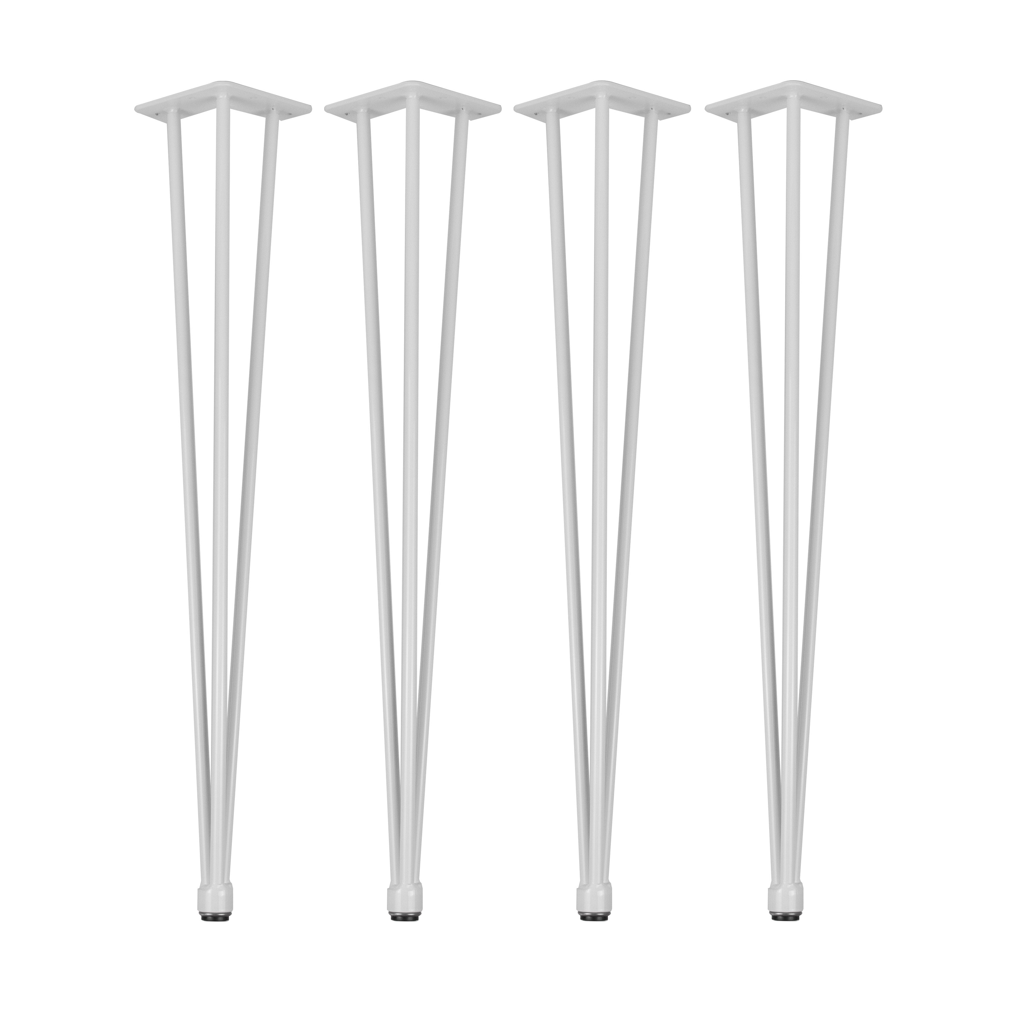 4er Set HAIRPIN Legs Adjustable
