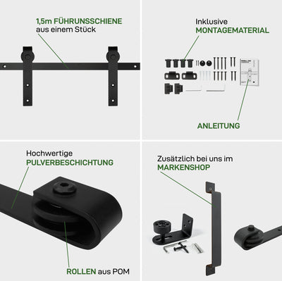 Schiebetürsystem MODELL J - Mini
