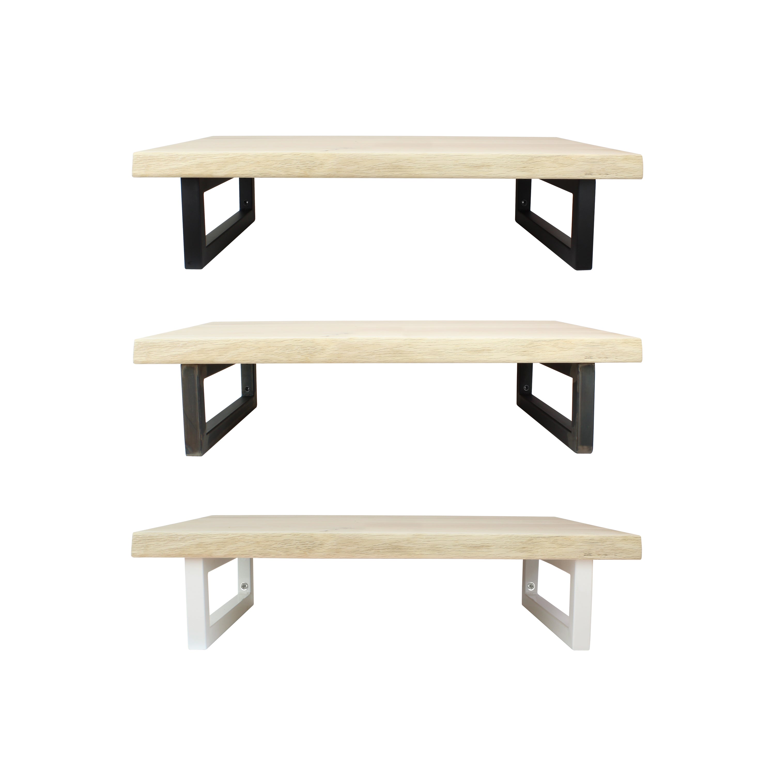 Set di 2 staffe da parete RECHTECK